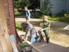 Building the dog houses 2009
